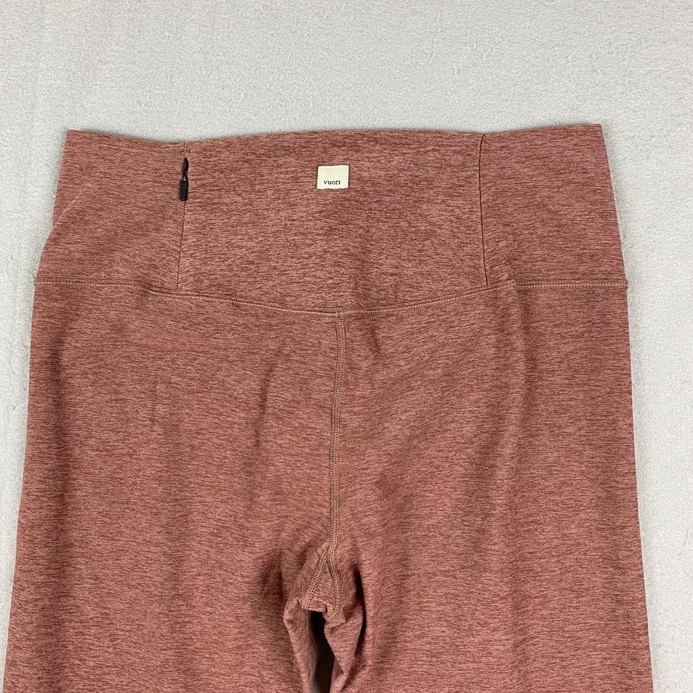 VUORI Clean Elevation Legging Hazelnut Heather Large heather zip pocket VW444 - Picture 2 of 10